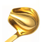 Soup And Sauce Ladle Stainless Steel 23.5 cm - Golden - Image 2