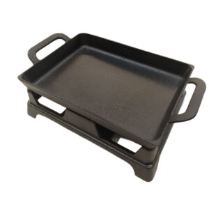 Pan With Holder 27.5 by 21 Cm – Black