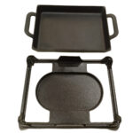 Pan With Holder 22 by 14 Cm - Black - Image 3