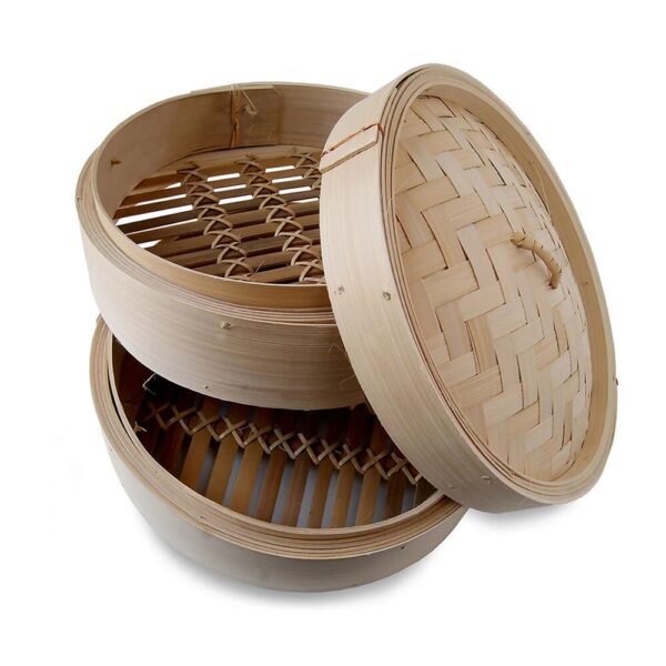 Steamer With a Lid 30CM Bamboo