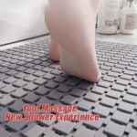 Bath Mat  53 x 53 cm - Grey - Image 4
