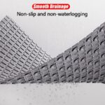 Bath Mat  53 x 53 cm - Grey - Image 3
