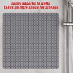 Bath Mat  53 x 53 cm - Grey - Image 2