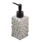 Round Bubble Soap Dispenser - Grey Sand