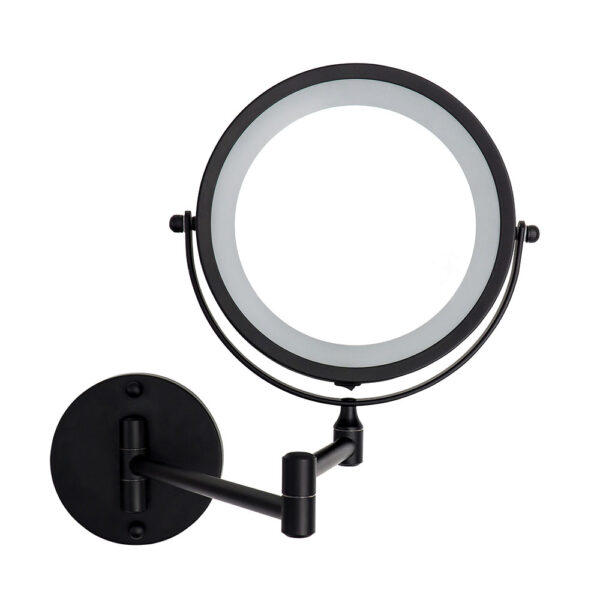 Mary Wall-Mounted Cosmetic Mirror – Chrome