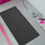Tub Bath Mat 53 by 53 – Black - Image 2