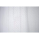 Shower Curtain Madrid Polyester 180 x 200 cm -  White & Grey - Image 3