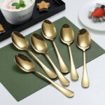 Spoon Set 6 Pc 15 cm - Gold - Image 3