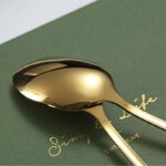 Spoon Set 6 Pc 15 cm - Gold - Image 4