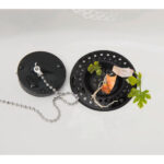 Drain Screen Stainless Steel Black 2 Pc - Image 3