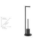 Free Standing Toilet Brush Ferla  Black - Image 3