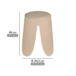 Universal Stool Comiso  Matt Beige - Image 6