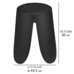 Universal Stool Comiso  Matt Black - Image 7