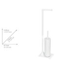 Freestanding Toilet Brush Hella  Matt White - Image 5