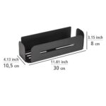 Turbo Loc Wall Shelf Uno Bivio Black - Image 7