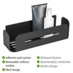 Turbo Loc Wall Shelf Uno Bivio Black - Image 5
