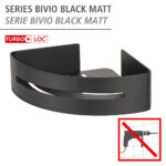 Turbo Loc Corner Shelf  Bivio Black - Image 6