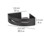 Turbo Loc Corner Shelf  Bivio Black - Image 7