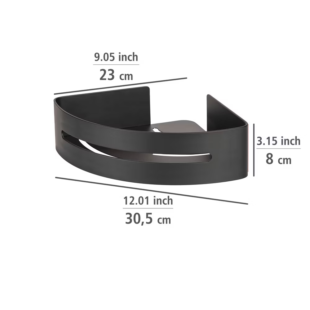 Turbo-Loc® Toilettenpapierhalter Mod. Bivio Black Matt Aus Aluminium | 26065100 - View #11