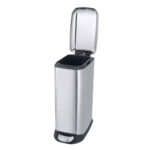 Pedal Bin 12L Easy Close Stainless Steel  - Image 5
