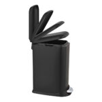 Pedal Bin 12L Easy Close Black - Image 2