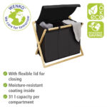 Laundry Sorter Ecori Fsc Bamboo - Image 3