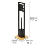 Freestanding Toilet Brush Bambusa Bamboo - Image 6