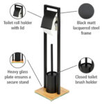 Freestanding Toilet Brush Bambusa Bamboo - Image 3