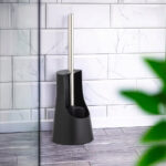 Silicone Toilet Brush Arese Black - Image 2
