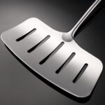 Fish Spatula with Wooden Handle -  Stainless Steel - Image 2