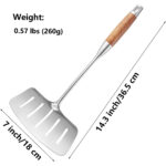 Fish Spatula with Wooden Handle -  Stainless Steel - Image 5