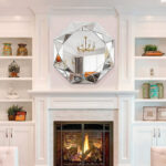 Decorative Wall Mounted Mirror – Silver - Image 4