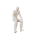 Miguel & Carlos Human Form Sculptures - Cream
