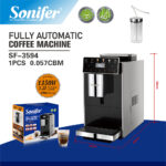 Sonifer Fully-Automatic Espresso & Cappuccino Coffee Maker Machine - Image 3
