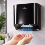 1250W High-Speed Hand Dryer – Durable Black ABS - Image 2