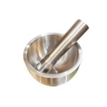 Mortar And Pestle 15 Cm -  Stainless Steel - Image 2