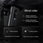 High Speed Turbo Handheld Summer Cooling Desktop Fan - Image 7
