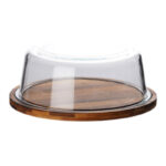 Elegant Dessert & Appetizer Tray - 21×8 cm