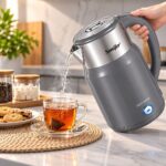 Sonifer Electric Kettle – 1500 w | 1.8L  - Grey - Image 2