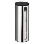Turbo-LOC Toilet Paper Storer  Detroit Series – Stainless Steel - Image 2