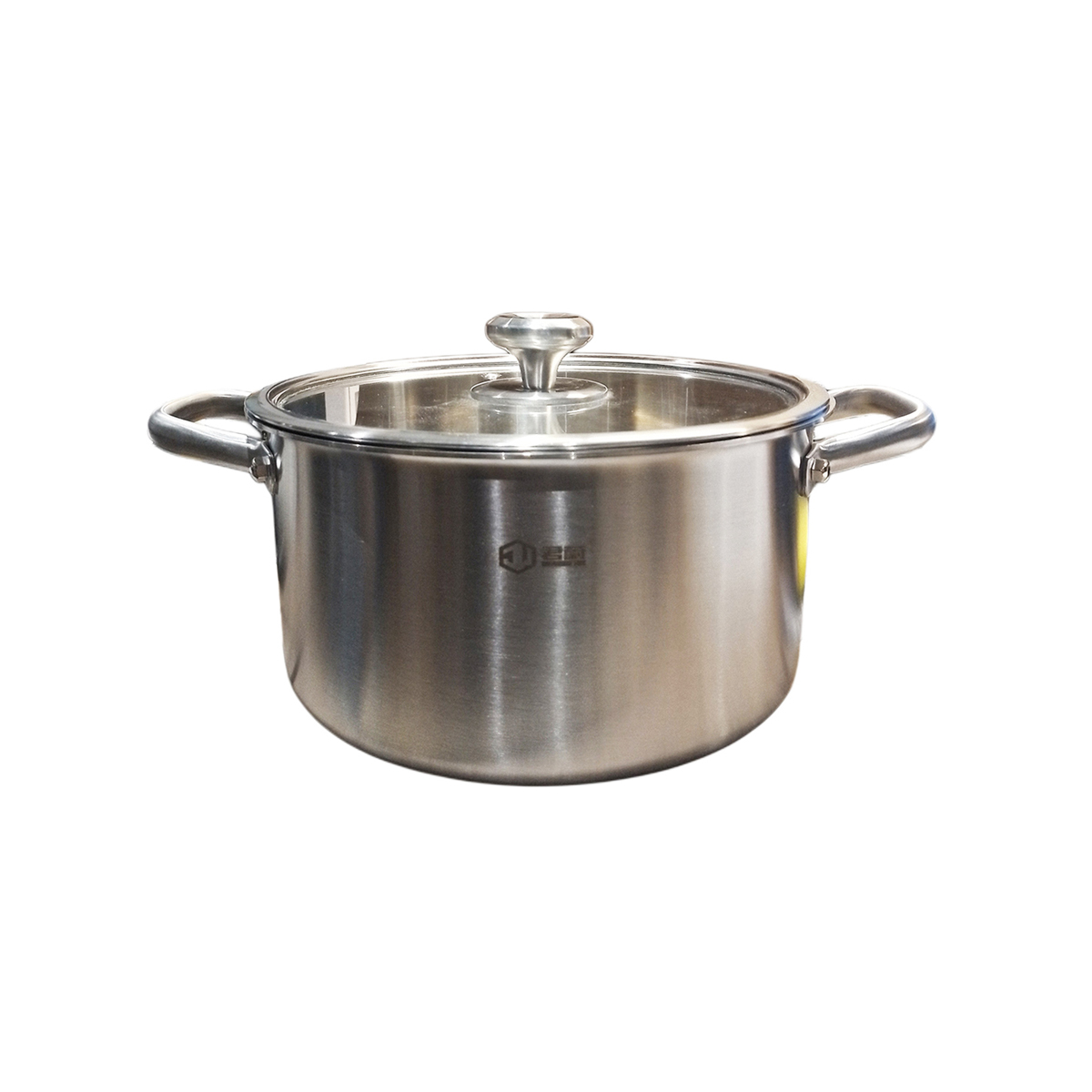 ism 1446 (1) Kitchen Aid Multi Clad Stainless Steel Casserole โ 22 cm Silver - Image 1