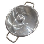 Kitchen Aid Multi Clad Stainless Steel Casserole – 24 cm Silver - Image 3