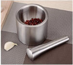 Mortar And Pestle 10 Cm - Stainless Steel - Image 2