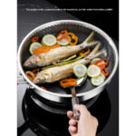 Non-stick Fry Pan 22 cm - Black - Image 3