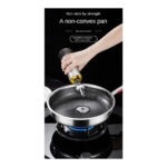 Non-stick Fry Pan 22 cm - Black - Image 4