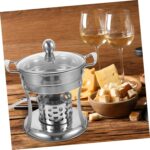 Hot Pot Dish With Burnder 16 Cm -  Stainless Steel - Image 7