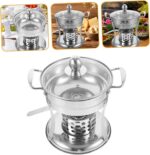 Hot Pot Dish With Burnder 16 Cm -  Stainless Steel - Image 6