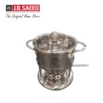 Hot Pot Dish With Burnder 16 Cm -  Stainless Steel