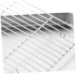 Premium Baking And Cooking Tray with Cooling Rack - Silver - Image 7