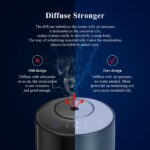 Waterless Essential Oil Aroma Diffuser – Black Edition - Image 4